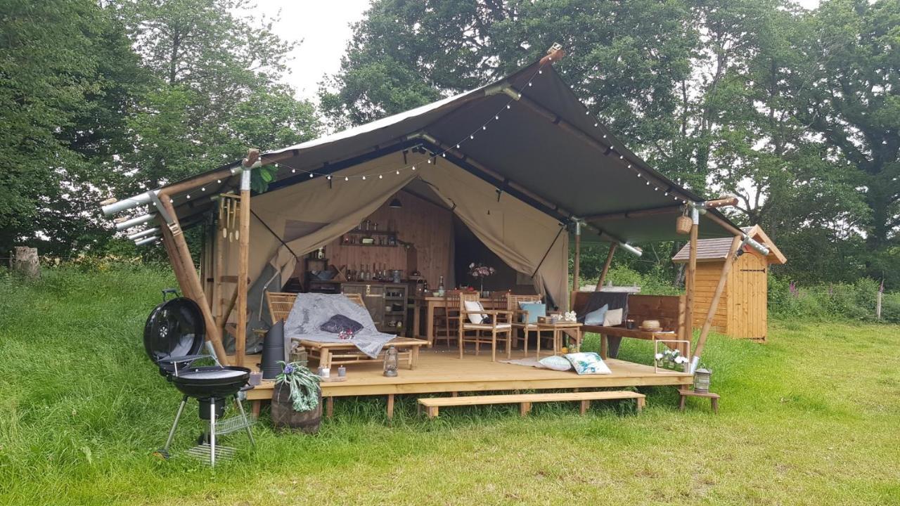 Hotel Glamping des 2 Marguerites à Bazoches-au-Houlme Extérieur photo